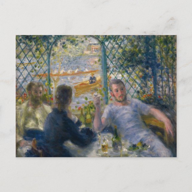 Rowers Lunch av Pierre-Auguste Renoir Vykort (Framsida)