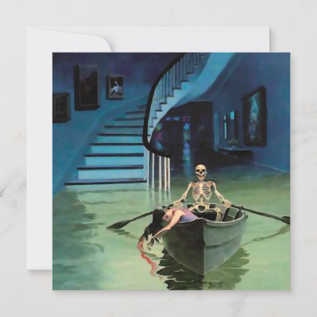 Rowing Death ~ Inbjudningar (Framsida)