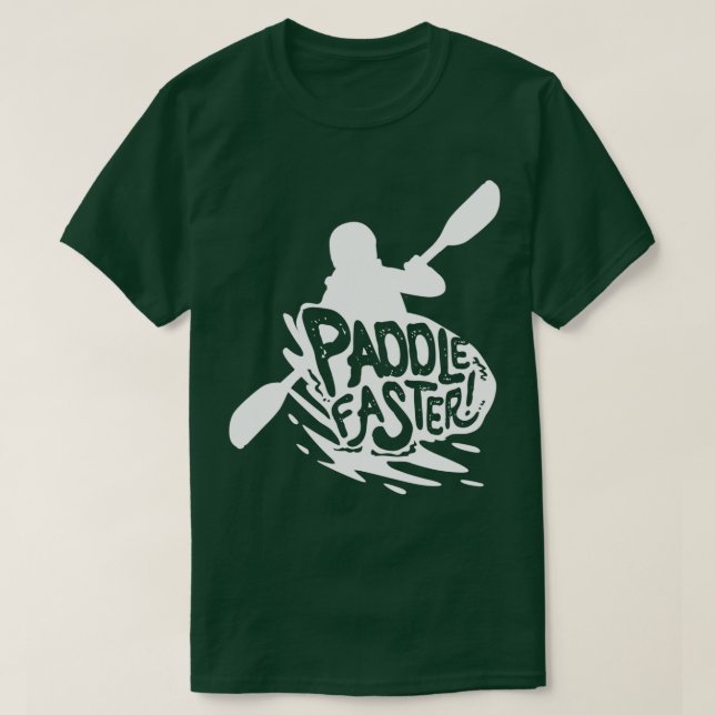 Rowing Kayak T Shirt (Design framsida)