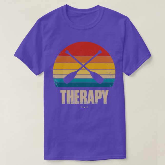 Rowing Therapy T Shirt (Design framsida)