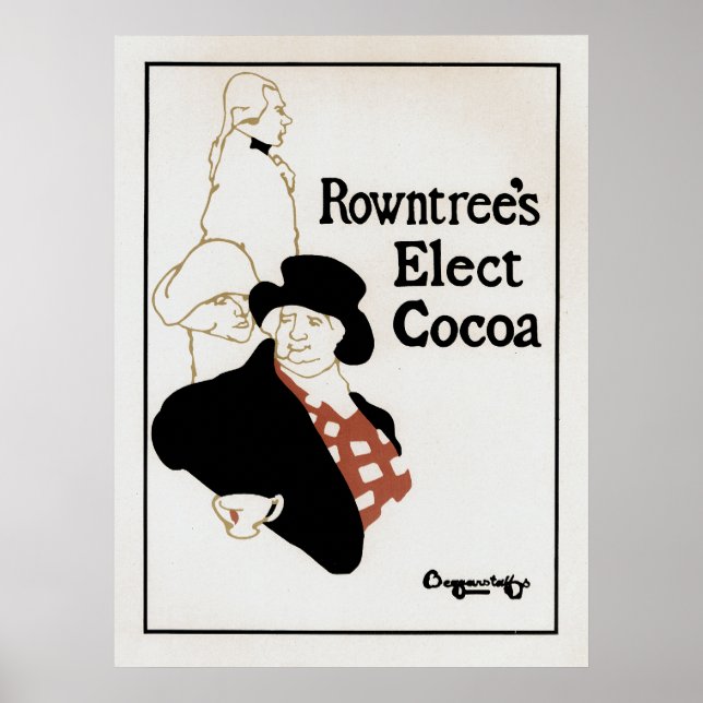 Rowntree's Valect Cocoa Poster (Framsidan)