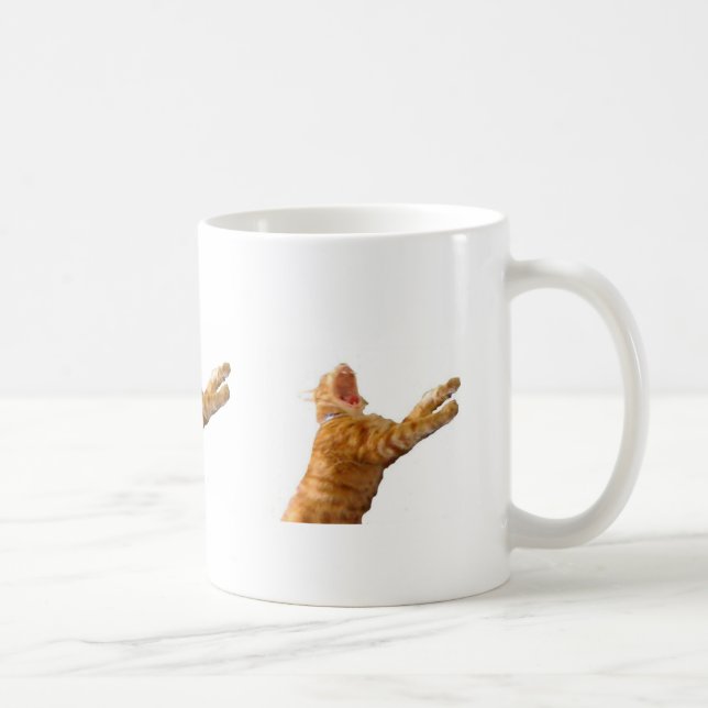 "ROWR!", ~ Louie är inte alltid en tyst kattunge! Kaffemugg (Höger)