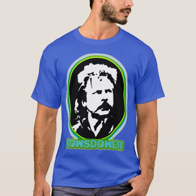 Rowsdower vit version t shirt (Framsida)