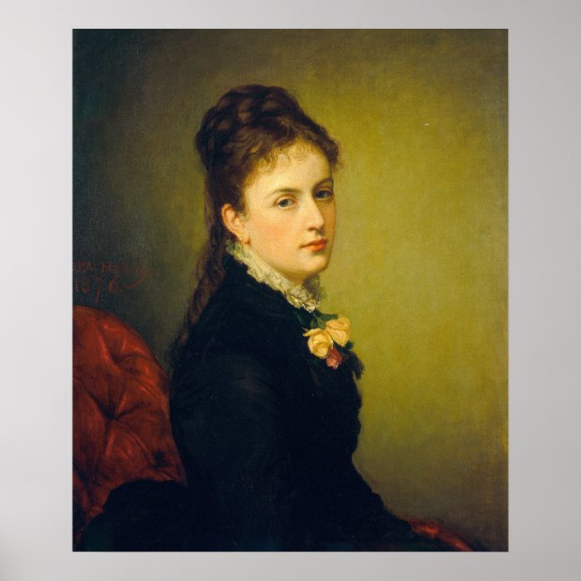 Roxana - George Alexander Healy Fine Art Poster (Framsidan)