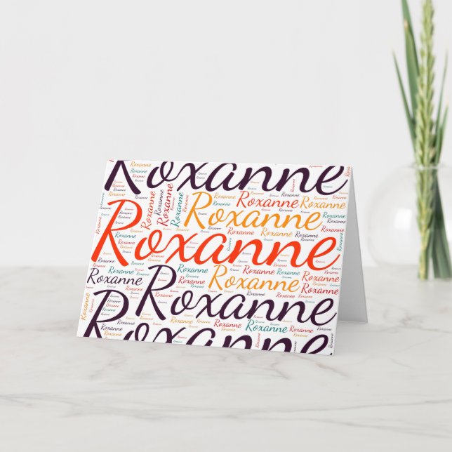 Roxanne Kort (Framsida)