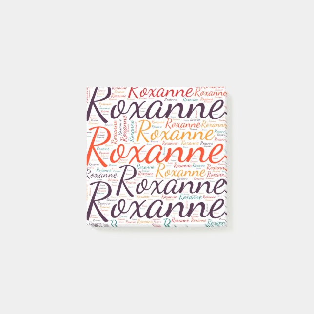 Roxanne Post-it Block (Framsida)
