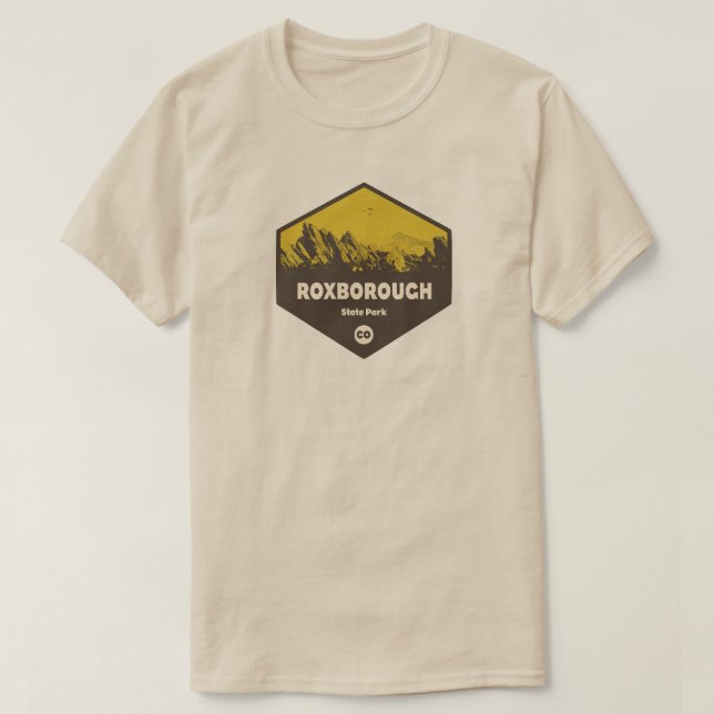 Roxborough State Park Colorado T Shirt (Design framsida)