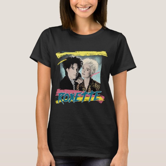Roxette T Shirt (Framsida)