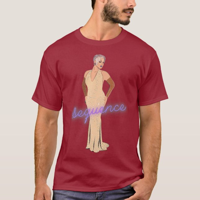 Roxxxy Andrews Drag Queen Premium T Shirt (Framsida)