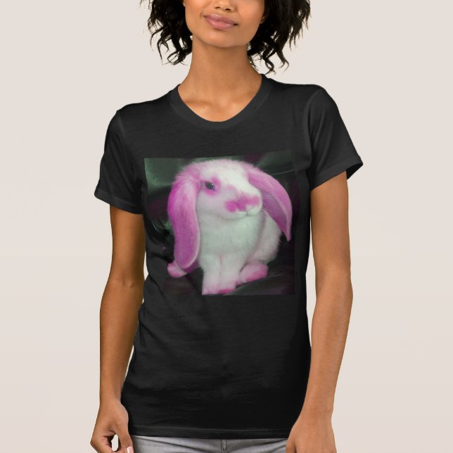 Roxy kanin i rosor tee (Framsida)