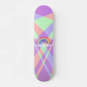 Roxy Rainbow Namnteckning Pro Slider Board Skateboard Bräda 20,5 Cm