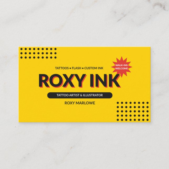 RoXY Visitkort (Framsida)
