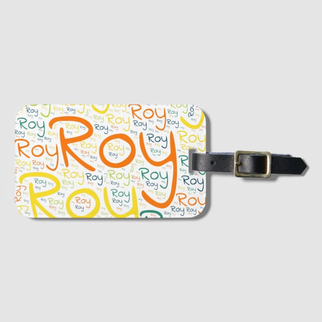 Roy Bagagebricka (Framsida horisontal)
