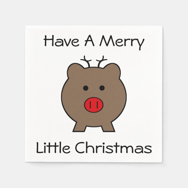 Roy Gris vid jul Pappersservett (Framsidan)