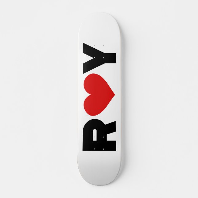 Roy Kärlek Skateboard (Framsida)