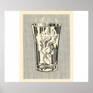 Roy Lichtenstein - Alka Seltzer Poster