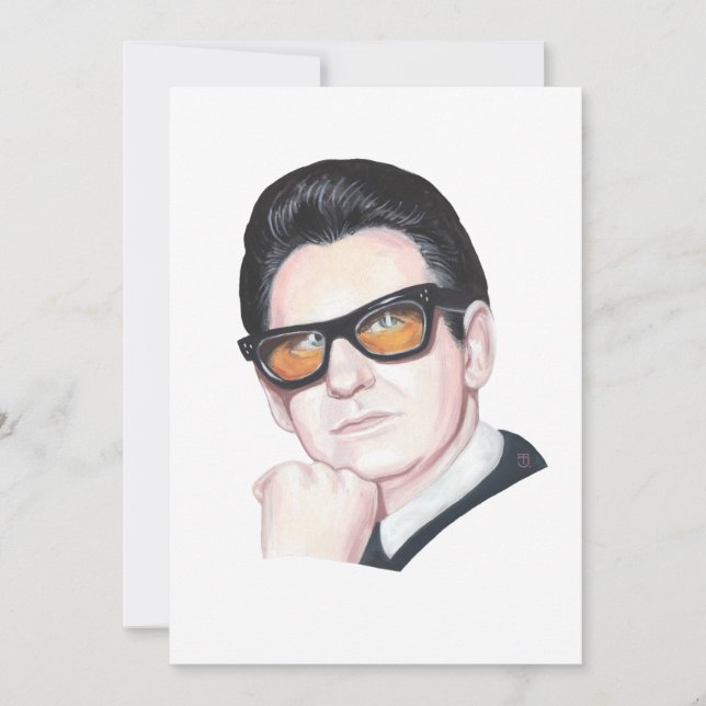 Roy Orbison Julkort (Framsida)