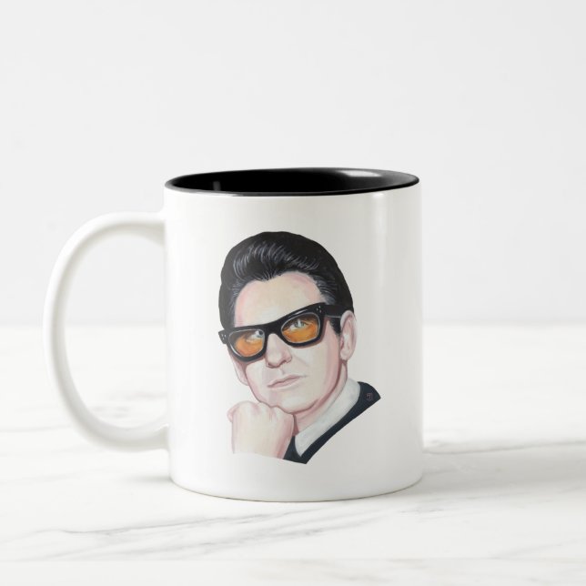 Roy Orbison Två-Tonad Mugg (Vänster)