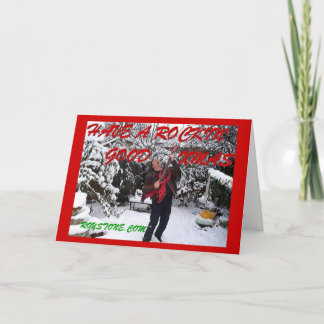 ROY STONE CHRISTMAS CARD HELGKORT