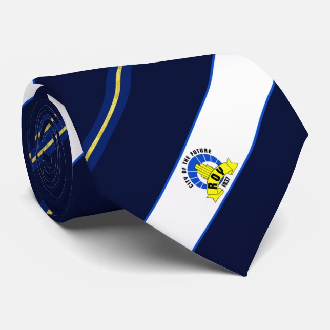 Roy (Utah) city flagga Neck Tie Slips (Rullad)