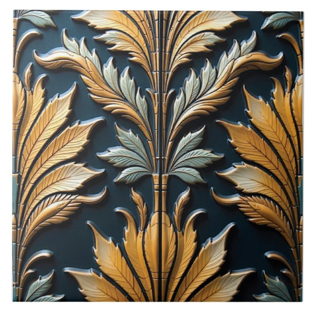 Royal Acanthus Lapis Kakelplatta (Framsidan)
