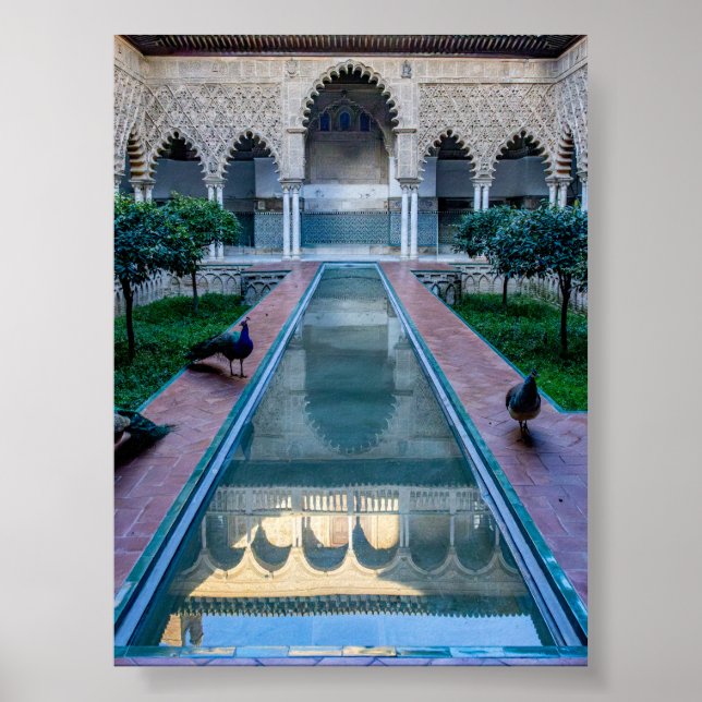 Royal Acazar de Seville Poster (Framsidan)