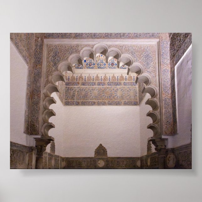 Royal Acazar de Seville Poster (Framsidan)