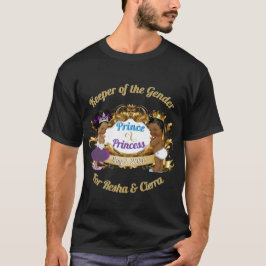 Royal African Gender Reveal Lila & Blue T Shirt