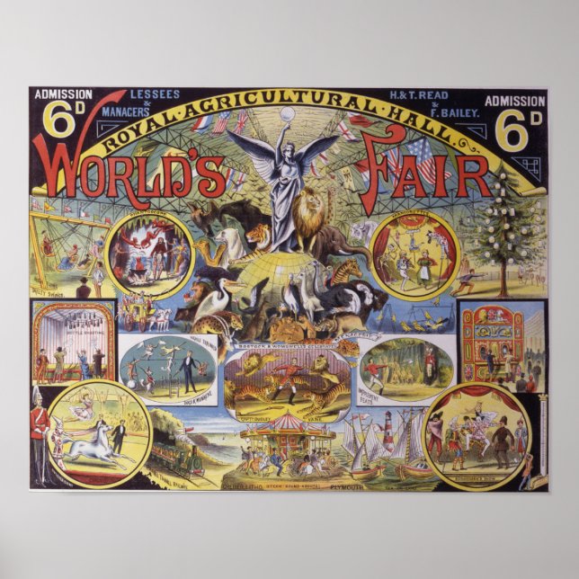 Royal Agricultural Hall Poster (Framsidan)