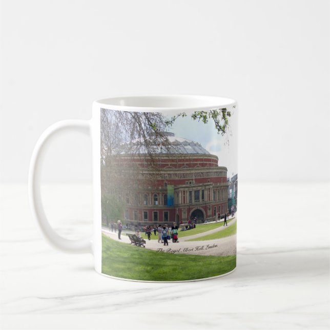 Royal Albert Hall, London. Kaffemugg (Vänster)