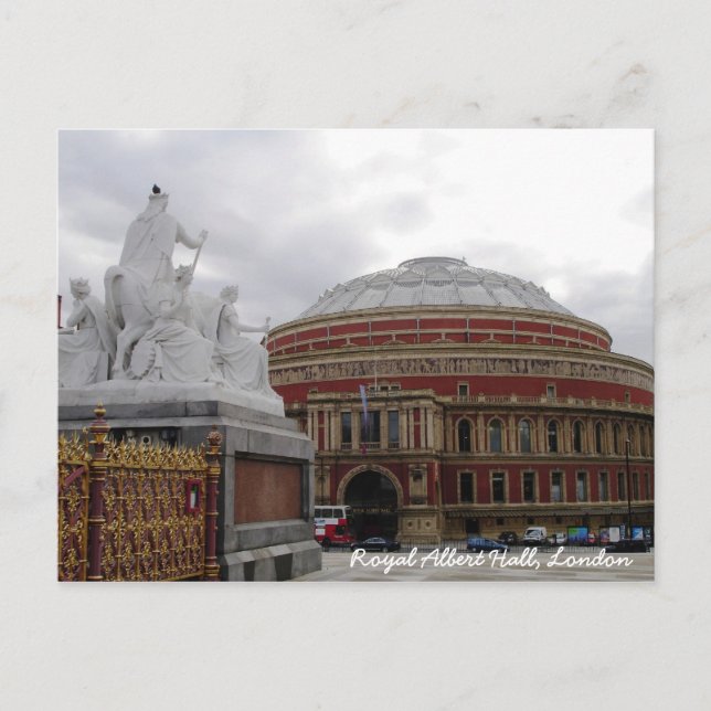 Royal Albert Hall, London Vykort (Framsida)