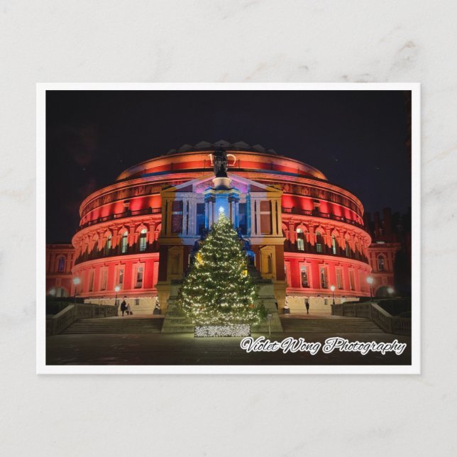 Royal Albert Hall vykort (Framsida)