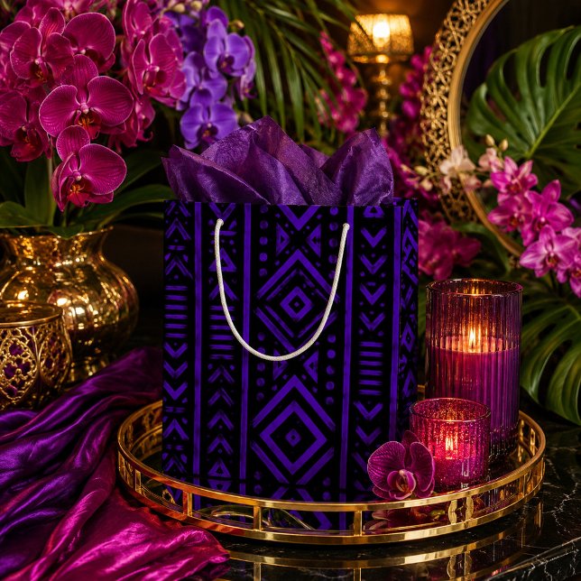 Royal Amethyst | Afrocetriskt geometriskt  (Skapare uppladdad)