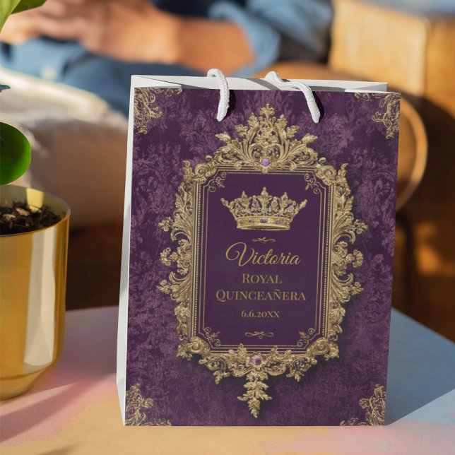 Royal Amethyst Quinceañera, anpassningsbar (Skapare uppladdad)