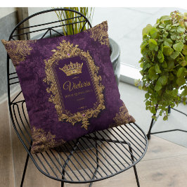 Royal Amethyst Quinceañera, anpassningsbar Kudde