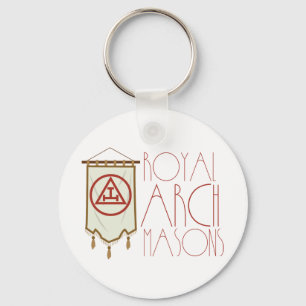 Royal Arch Freemason-banderoll Nyckelring