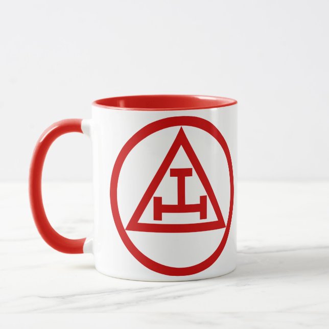 ROYAL ARCH MASONS CIRCULAR MUGG (Vänster)