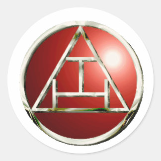 Royal Arch-produkter Runt Klistermärke