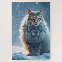 Royal Arktiskt Lynx-kattpussel