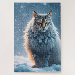 Royal Arktiskt Lynx-kattpussel Pussel