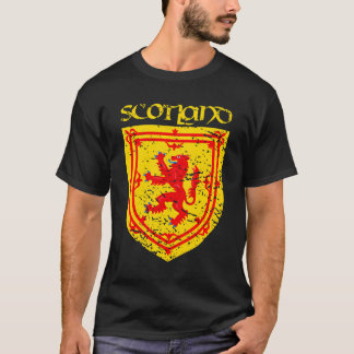 Royal Arm Skottlands Lejona Rampant Manar Kvinnor T Shirt