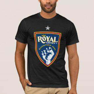Royal Army Logotyp Mörk Manar T-Shirt