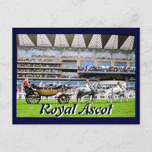 Royal Ascot Diamond Jubilee vykort