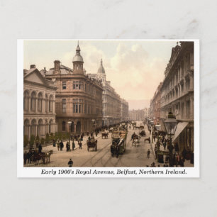 Royal Avenue, Belfast, Nordirland Vykort
