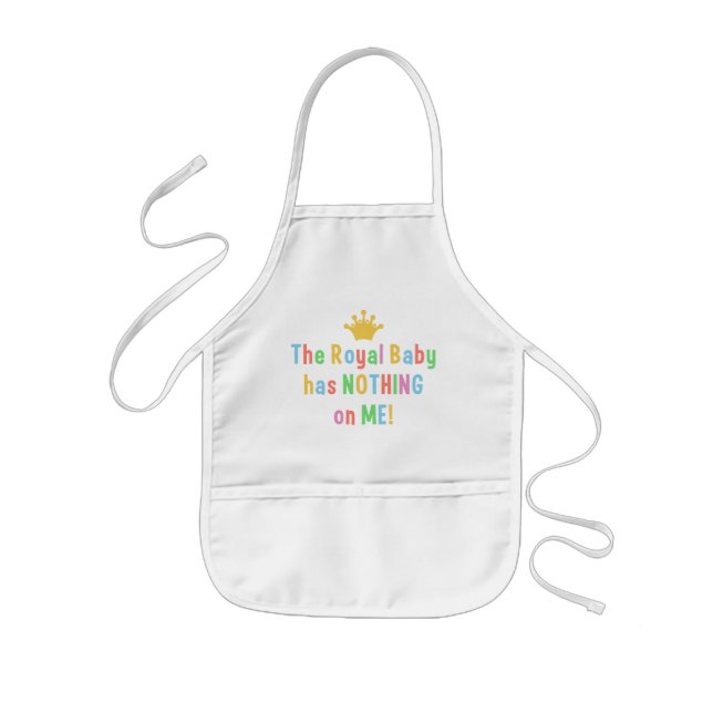 Royal Baby bib Barnförkläde (Framsidan)