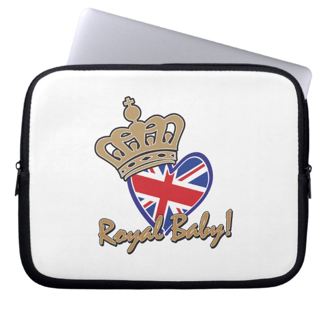 Royal Baby Laptop Sleeve (Framsidan)