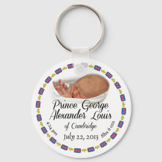 Royal Baby - prins George Alexander Louis Nyckelring