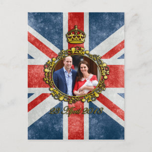 Royal baby vykort