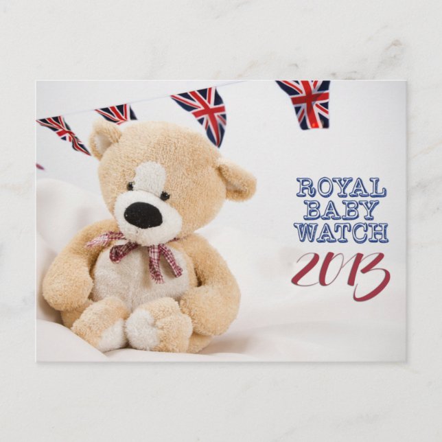 Royal Baby Watch 2013-vykort Vykort (Framsida)