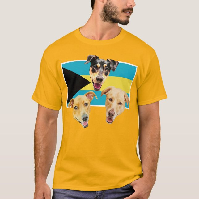Royal Bahamian Potcakes skjorta 2 T Shirt (Framsida)